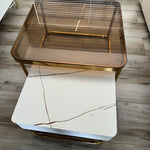 Nadish Nesting Coffee Table Set (Available in White or Black)