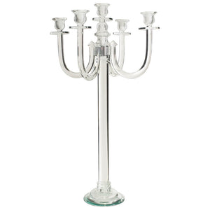 Kathy 5 Arm Crystal Candle Holder (70 cm) - MHF Decor-Delights