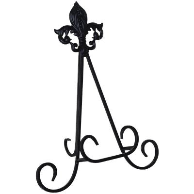 Black Plate Stand (37 cm)