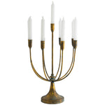 Rustic Antique 9 Lite Candelabra (50 cm)