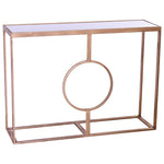Satine Gold/Mirror Console Table (102 cm)
