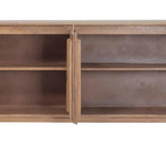 Norvik Solid Mango Wood TV Unit (180 cm) Natural