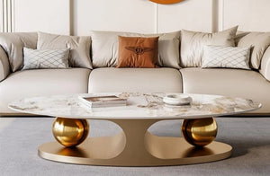 Serenity Coffee Table (Available in Gold or Black)