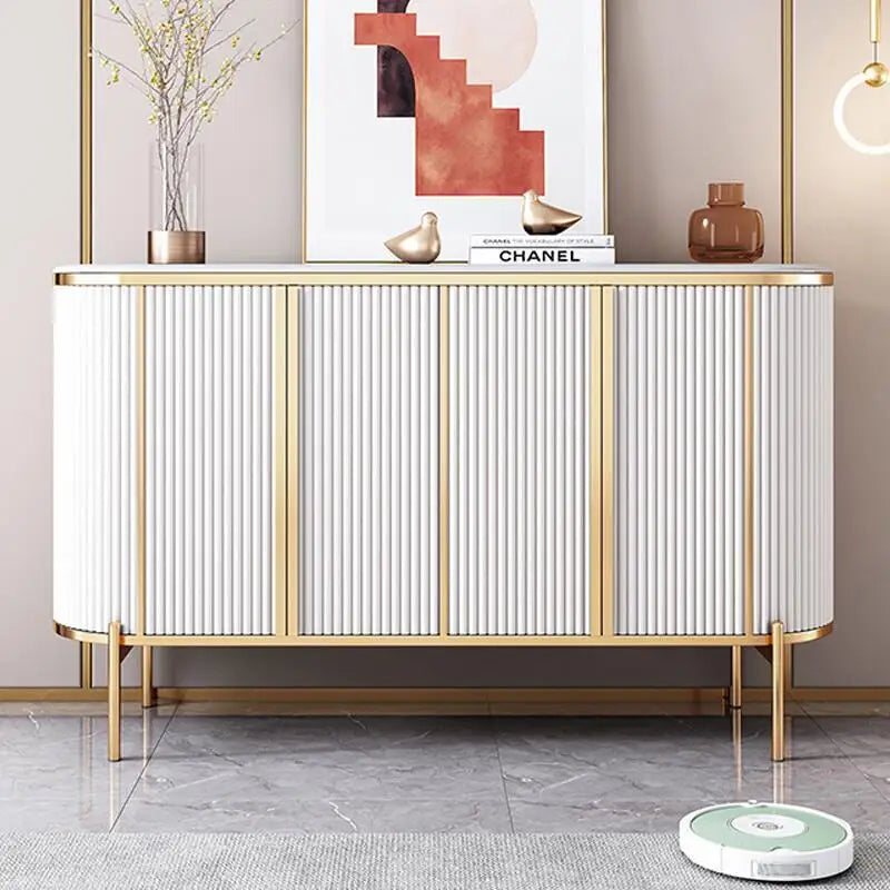 Grande Luxury Sideboard (150 cm) White/Gold