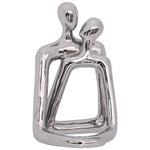 Sweethearts Statue (Silver) 27 cm