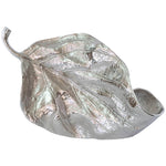 Silver Rough Nickel curved leaf (50 cm)