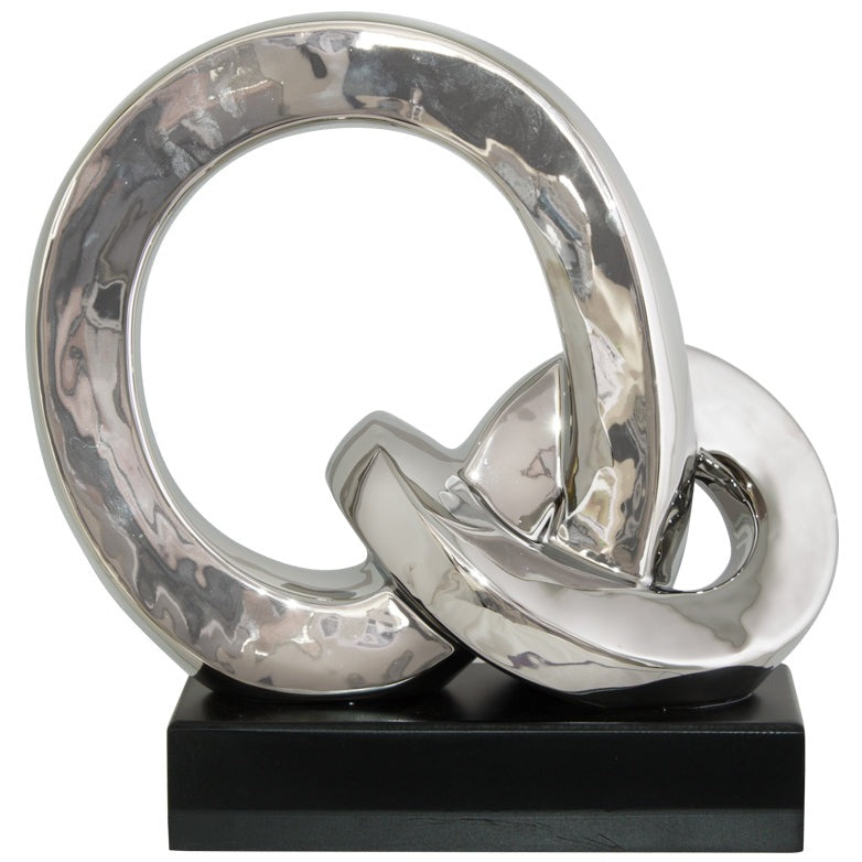 Silver Ring Statue (33 cm)
