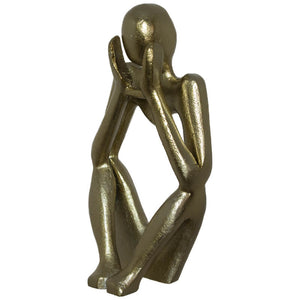 Man Sitting Sculpture (21 cm)