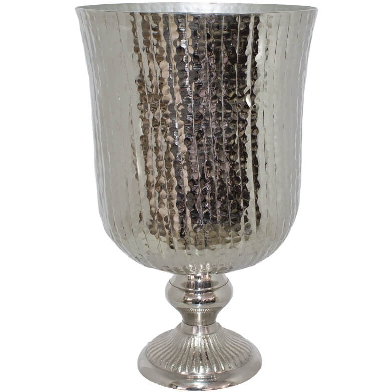 Silver Sparkle Urn Vase 34 cm