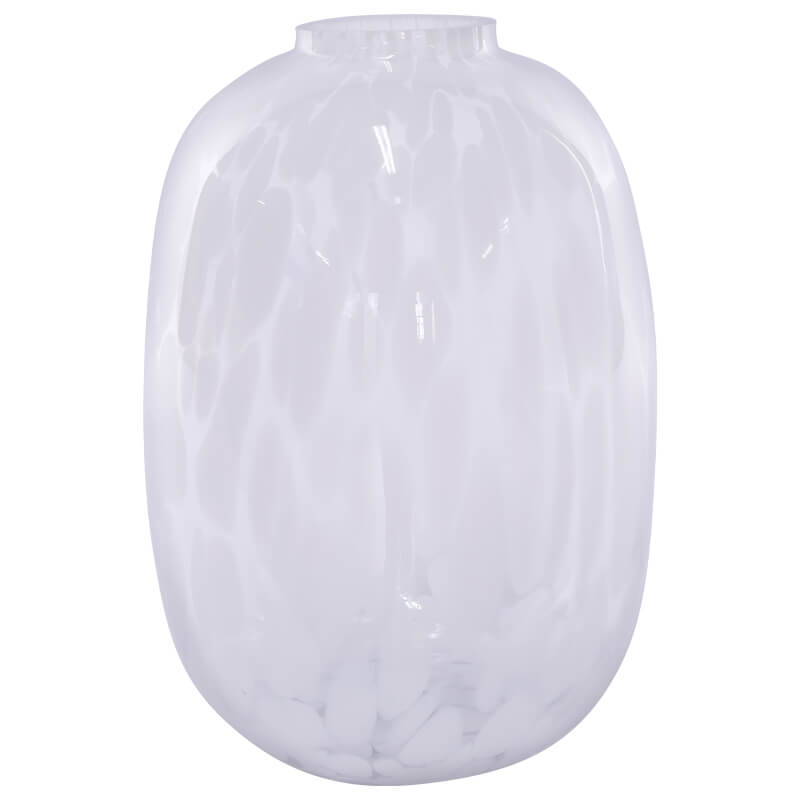 Splash White Vase (25 cm)