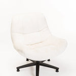 Phantom Swivel Occasional Chair (Available in Rust, Grey and Cream)