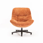 Phantom Swivel Occasional Chair (Available in Rust, Grey and Cream)