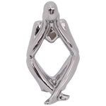 Thinking Statue (21 cm) Silver