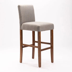 Carla Fabric Bar Chair (Dark Grey)
