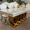 Emirates Dining Table (200 cm) Gold