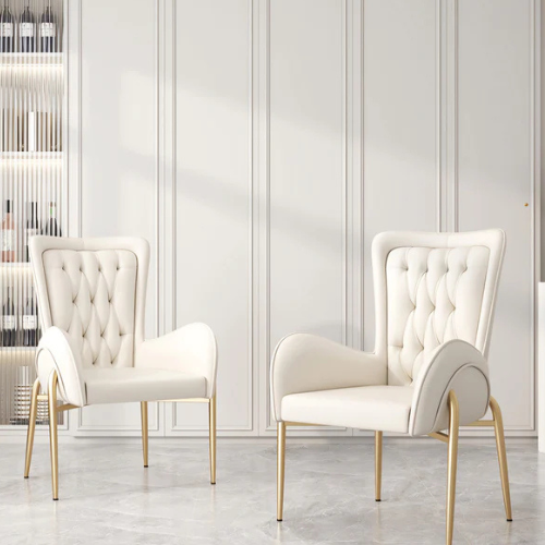 Cole Velvet Dining Chair (Available in Grey and Beige)