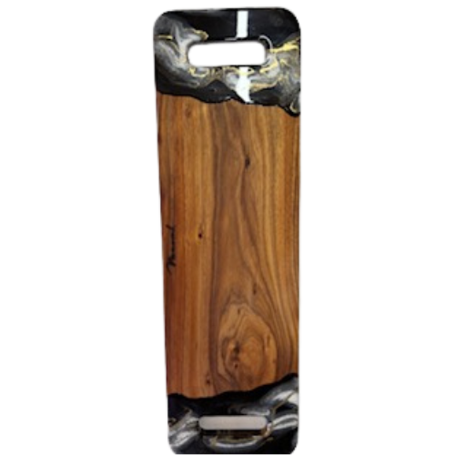 Blackwood/Resin Dual Handle Charcuterie Boards (59 cm)