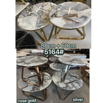 Maverick Nesting Coffee Table Set (Available in Gold/Rose-Gold or Silver)