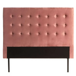 Coco Chanel Velvet Headboard (Blush Pink)