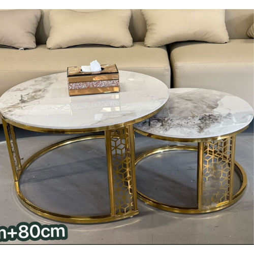 Lee Nesting Coffee Table Set (80/60 cm)
