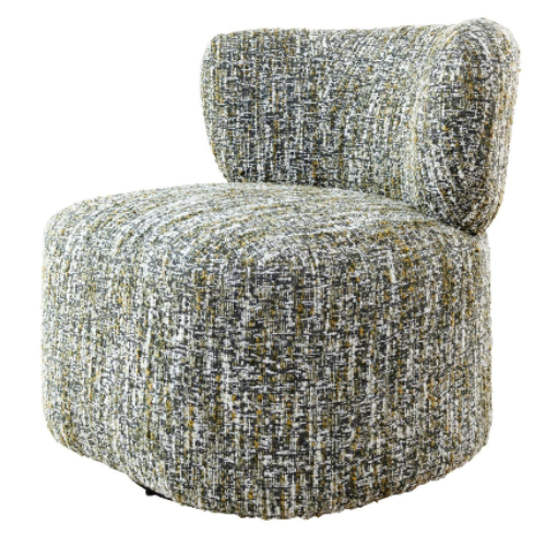 Thalia Swivel Chair (Clarisse Forest)
