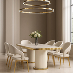 Genevieve Marble Dining Table (200 cm)