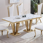 Margot Marble Dining Table (200 cm)