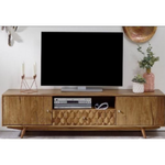 Grayson Mango Wood TV Unit/Plasma Stand (188 cm)