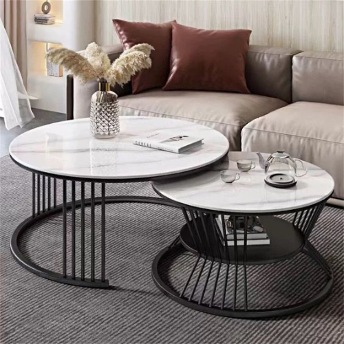 Madrid Nesting Coffee Table (Available in Black or Gold)