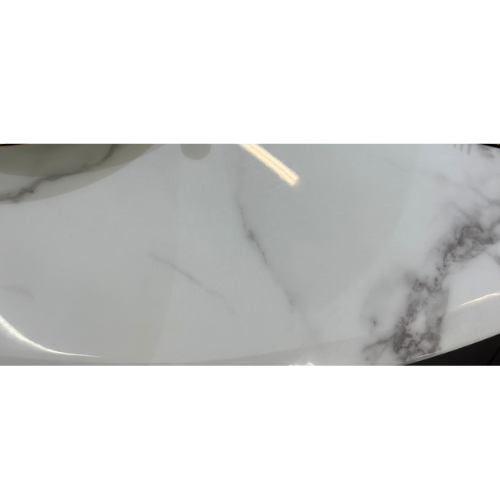 Camellia Marble Dining Table (Gold) 130 cm