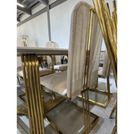 Camellia Velvet Dining Chair (Available in Grey or White)