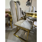 Camellia Velvet Dining Chair (Available in Grey or White)