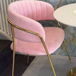 Christal Dining Chair (Available in Black, Green, Blue, Pink and Grey)