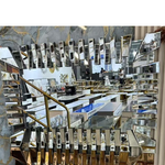 Cleo Rectangular 3D Mirror (120 cm) Available in Silver or Rose Gold