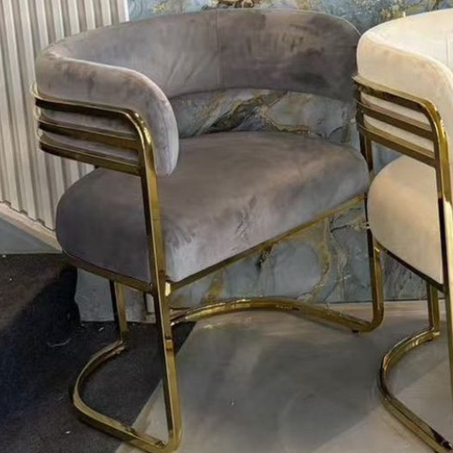 Tiffany Dining Chair (Available in Gold or Silver frames)