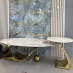 PROMO DEAL - Ember Coffee Table (Available in Black or Gold) RECEIVE YOUR FREE EMBER MATCHING SIDE TABLE!