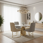 Luxlyn Marble Dining Table (130 cm)