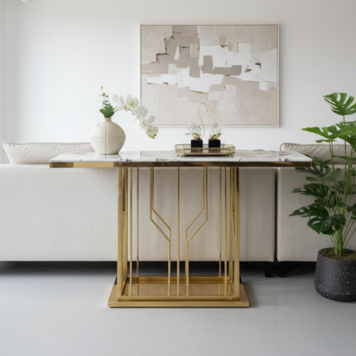 Glade Marble Console/Entryway Table (140 cm)