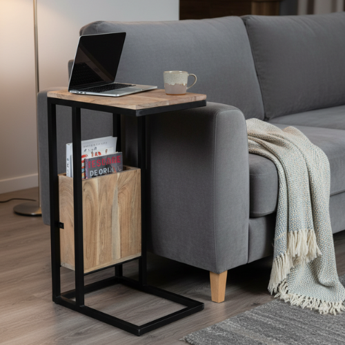 Royce Side Table (69 H cm)