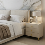 Theodore 3 x drawer pedestal (Available in Grey or Beige)