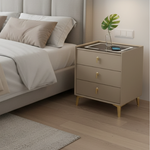 Harvey 3 Drawer Smart Pedestal (Available in Grey or Beige)