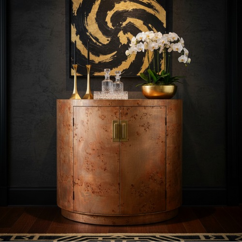 Trevi Fir Wood Sideboard (92 cm)