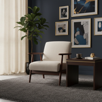 Linea Leisure Occasional Chair (Wallnut)