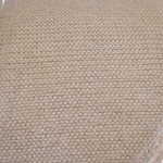 Velour Crest Material Occasional Chair (Beige)