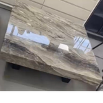 The Sahara Marble Coffee Table (100 cm) Grey