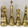 Chess ornament/Pieces (Gold)