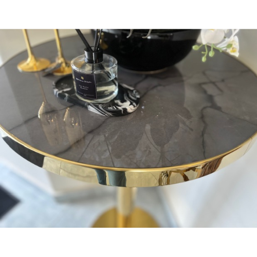 Bellezza Bar/Cocktail Table (104 H cm) Available in White or Grey