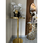 Bellezza Bar/Cocktail Table (104 H cm) Available in White or Grey