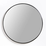 Round Alum. Mirror (80 cm) Available in Gold, Silver or Black