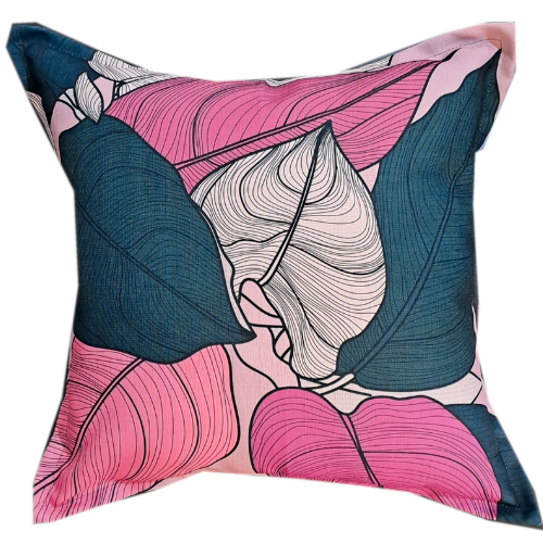 Coral Leaves Cushion
